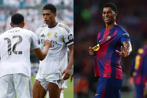 كلاسيكو بنكهة إنجليزية.. مواجهة تاريخية بين ريال مدريد وبرشلونة